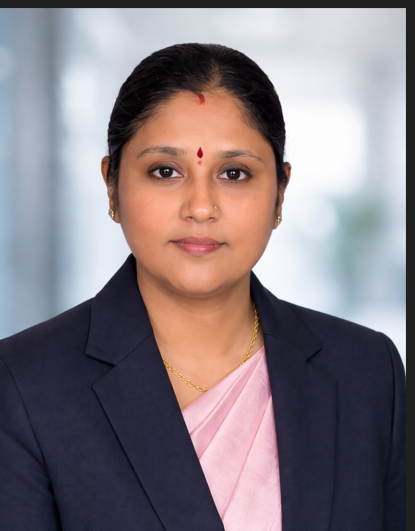Portrait of Sudha, Managing Director at KEAAS